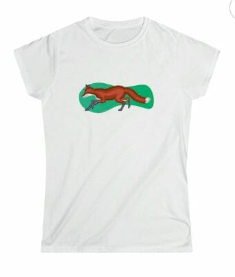Women's fox t-shirt