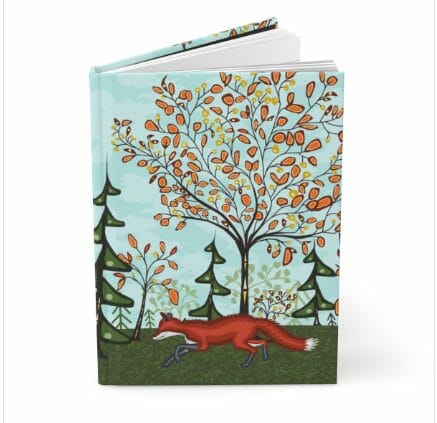 Fox in the forest journal