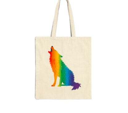Tote bag with sundog image