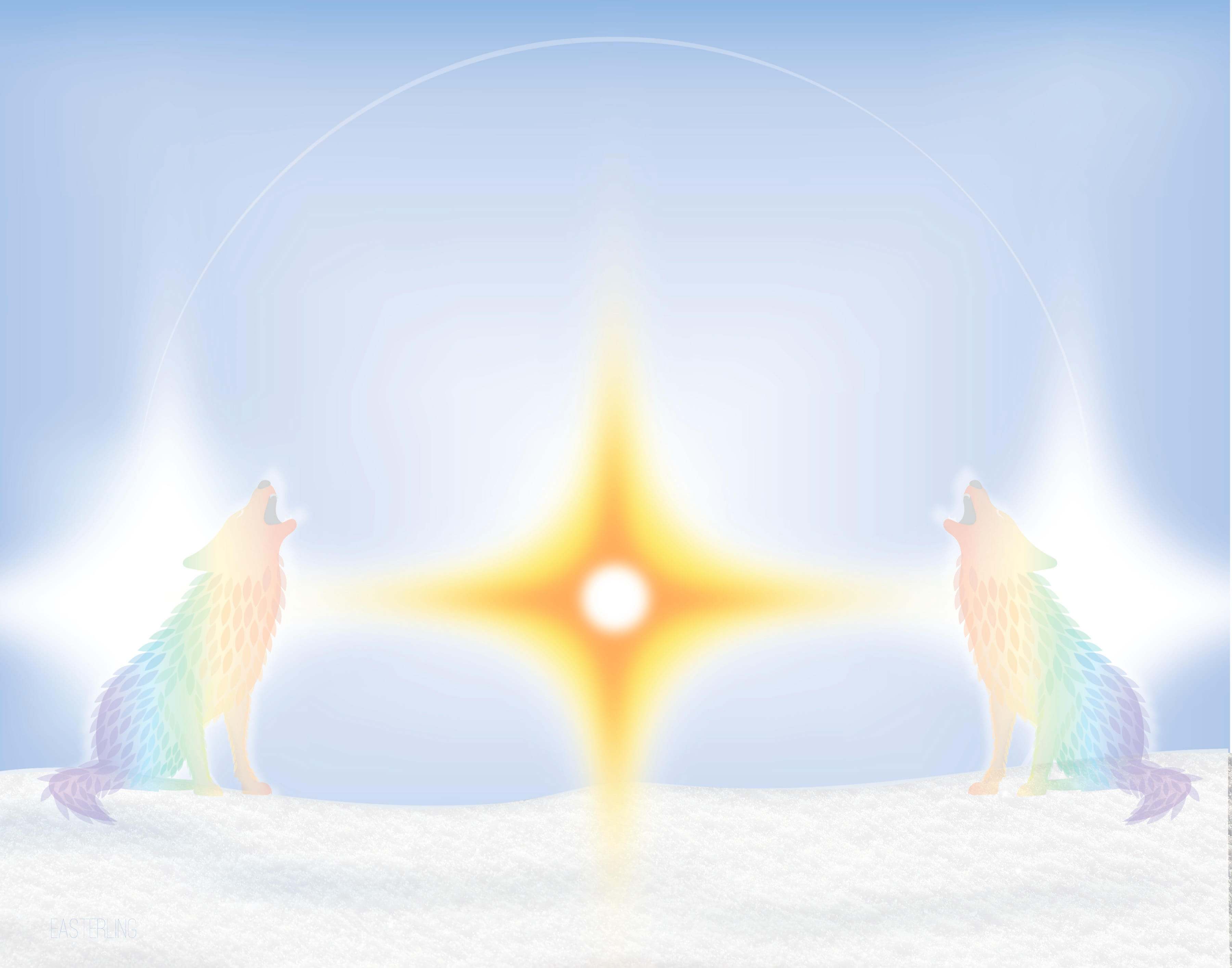 Illustration of Sundogs