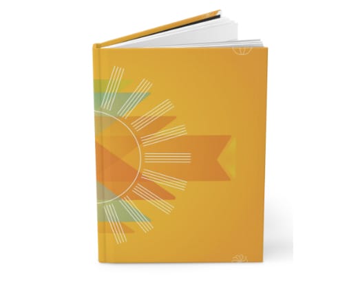 Journal with Summer illustration
