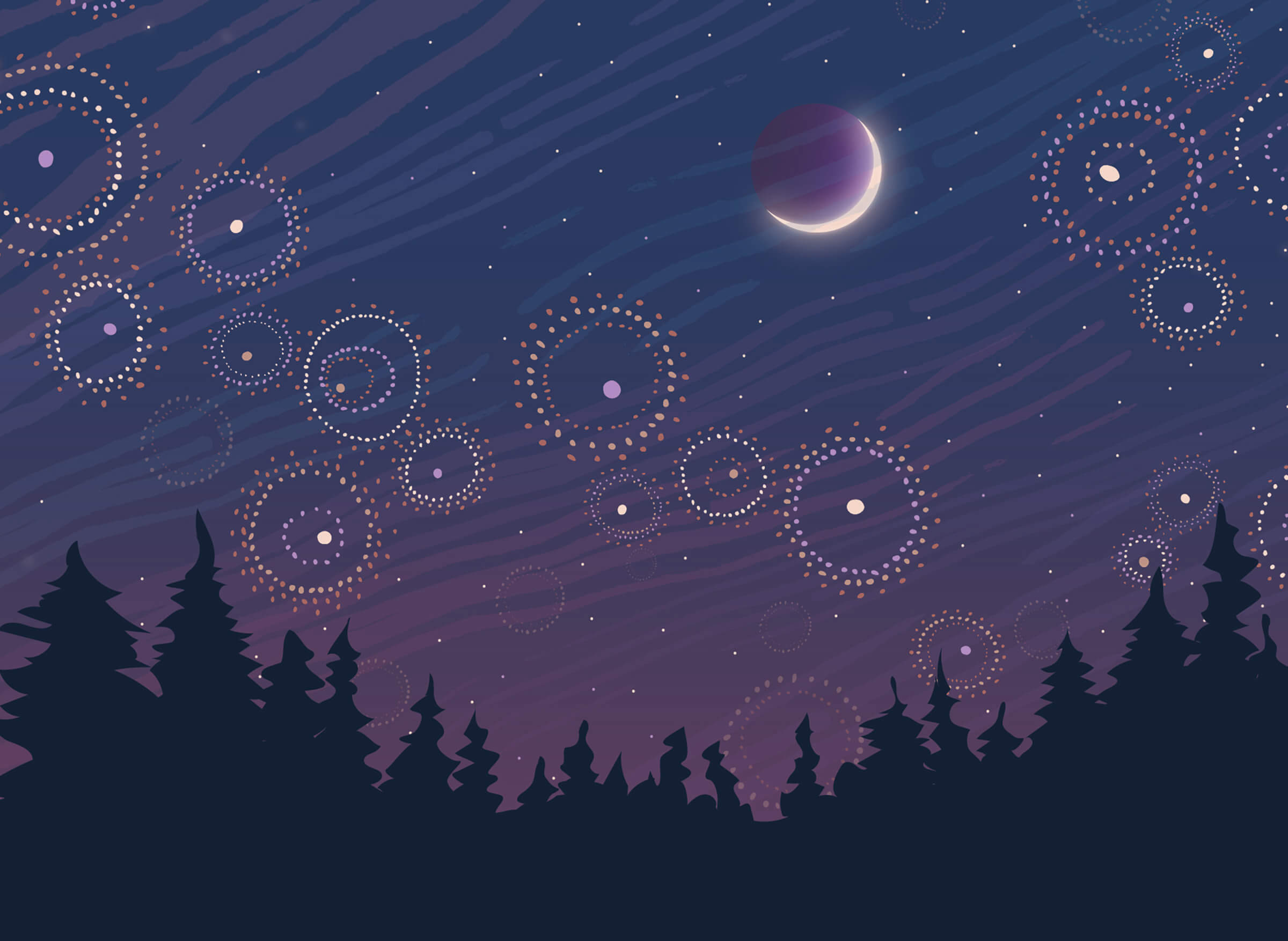 stargazing notecard