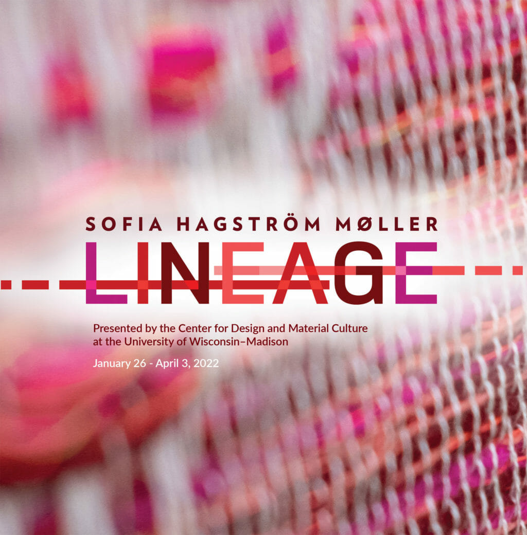 Cover of Lineage exhibition brochure